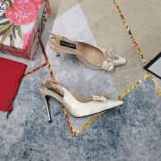 Uubags | Dolce & Gabbana high heel in beige 11cm - 2