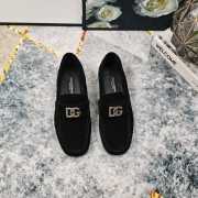 Uubags | Dolce & Gabbana Suede loafers in black - 2