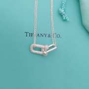 Uubags | Tiffany Hardwear Large Double Link Pendant in Sterling Silver  - 6