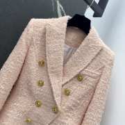 Uubags | Balmain Blazer Tweed In Pink - 6