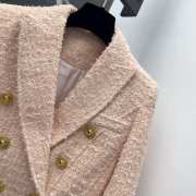 Uubags | Balmain Blazer Tweed In Pink - 2