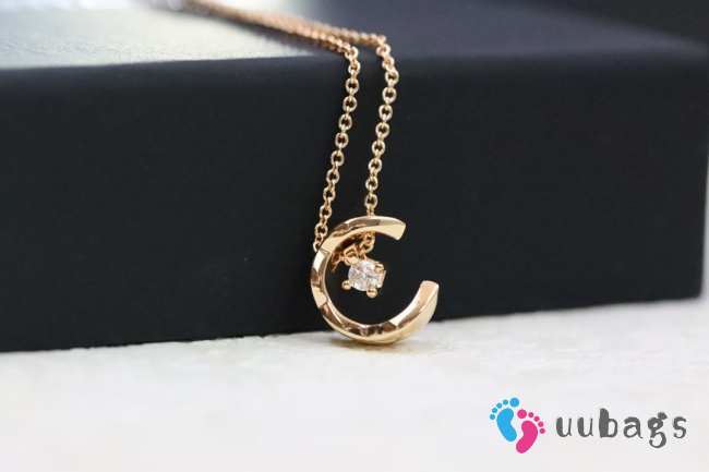 Uubags | Chanel CoCo Gold Diamond Necklace - 1