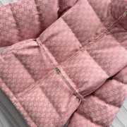 Uubags | Gucci canvas bomber jacket pink and ebony GG canvas - 4