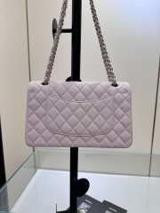 Uubags | Chanel Classic Double Flap 21K Pink Quilted Caviar With Light Gold Hardware 25cm - 5