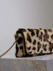 Uubags | YSL Leopard print kate bag 20x11x4cm - 4