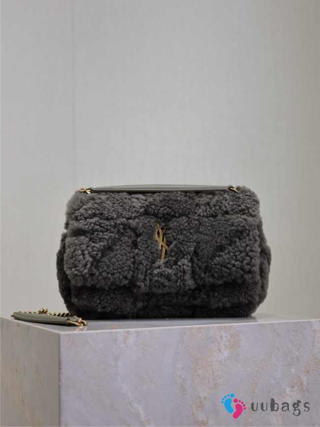 Uubags | YSL Jamie small in shearling bag 20x12.5x6.5cm - 1