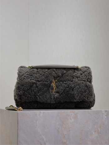 Uubags | YSL Jamie small in shearling bag 25x15x7.5cm