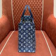 UubUubags | Louis Vuitton Monogram Denim Onthego Bag 35x28x15cm - 2