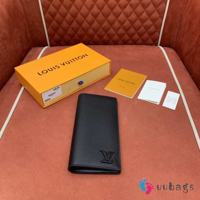 Uubags | Louis Vuitton M69980 Brazza Wallet In Black 10x19x2cm - 1