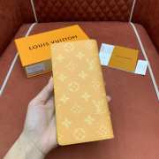 Uubags | Louis Vuitton M12656 Brazza Wallet In Yellow 19x10x2cm - 3