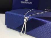 Uubags | Swarovski Lifelong Y Pendant, White, Rose gold plating - 1