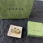 Uubags | Gucci Hollow G motif earrings metal with gold-toned finish - 6