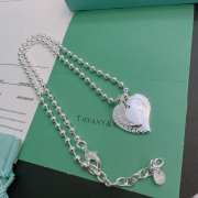 Uubags | Tiffany & Co double heart tag pedant necklace - 2