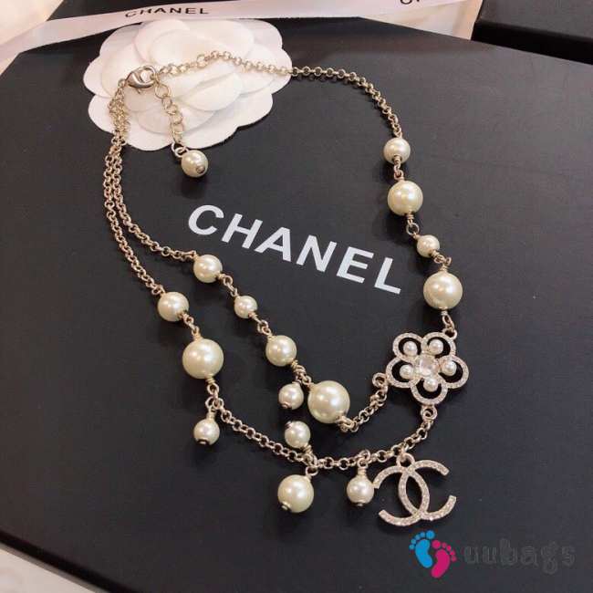 Uubags | Chanel necklace pearl  - 1