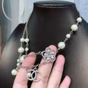 Uubags | Chanel necklace pearl  - 3