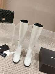 Uubags | Chanel Lamssuede & glanzend kalfsleer boots 03 - 4