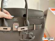 Uubags | Hermes Birkin 30cm Bordeaux Togo Bag In Grey - 4