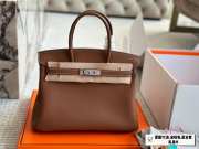 Uubags | Hermes Birkin 30cm Bordeaux Togo Bag In Brown - 1