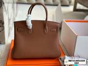 Uubags | Hermes Birkin 30cm Bordeaux Togo Bag In Brown - 4