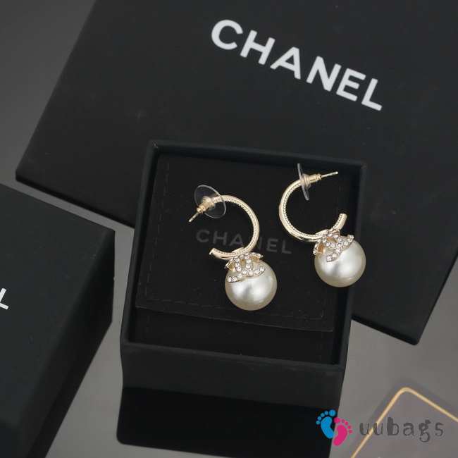 Ubags | Chanel earrings gold  - 1