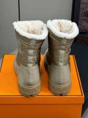 Uubags | Hermes Fresh ankle boots in beige - 2