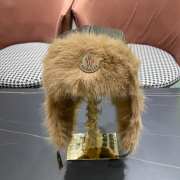 Uubags | Moncler fur winter hat in brown - 1