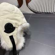 Uubags | Moncler fur winter hat in white - 3