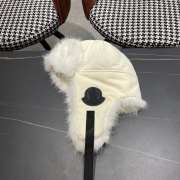 Uubags | Moncler fur winter hat in white - 2