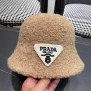 Uubags | Prada fur bucket hat in white - 6