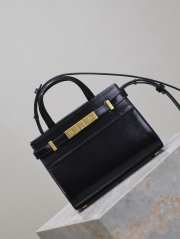 Uubags | YSL Small Manhattan in Box Black Bag 21x16x9cm - 3