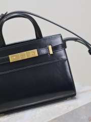 Uubags | YSL Small Manhattan in Box Black Bag 21x16x9cm - 2