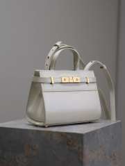 Uubags | YSL Small Manhattan in Box White Bag 21x16x9cm - 3