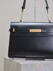 Uubags | YSL Manhattan in Box Black Bag 32x23x10.5cm - 5