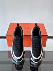 Uubags | Hermes Bouncing sneaker in knit, calfskin and suede goatskin 02 - 5