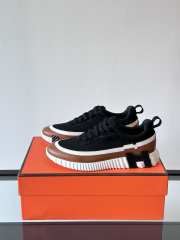 Uubags | Hermes Bouncing sneaker in knit, calfskin and suede goatskin 03 - 5