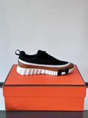 Uubags | Hermes Bouncing sneaker in knit, calfskin and suede goatskin 03 - 6