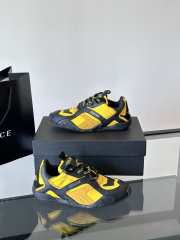 Uubags | Versace Galaxia Sneakers Yellow/Black - 1