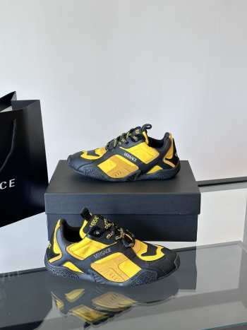 Uubags | Versace Galaxia Sneakers Yellow/Black