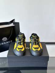 Uubags | Versace Galaxia Sneakers Yellow/Black - 3