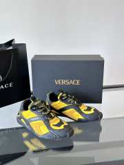 Uubags | Versace Galaxia Sneakers Yellow/Black - 2