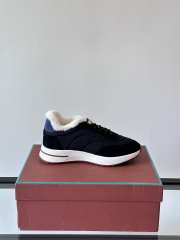 Uubags Loro Piana Week-end Walk Sneakers Evo Casual Shoes Cotton 06 - 5