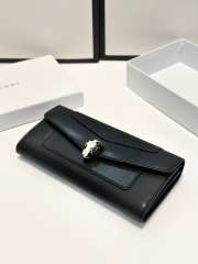 Uubags | Bvlgari Serpenti Forever Large Wallet In Black 19x10cm - 2