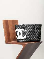 Uubags | Chanel Cambon Tote Bag 24.5x39x14.5cm - 6