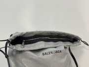 Uubags | Balenciaga Hobo Grey Leather Bag 23.9x26x9.9cm - 4