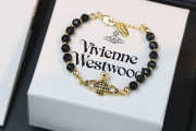 Uubags | Vivienne Westwood Messaline Bracelet In Black - 1