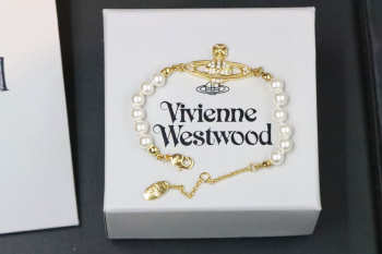 Uubags | Vivienne Westwood Messaline Bracelet In White