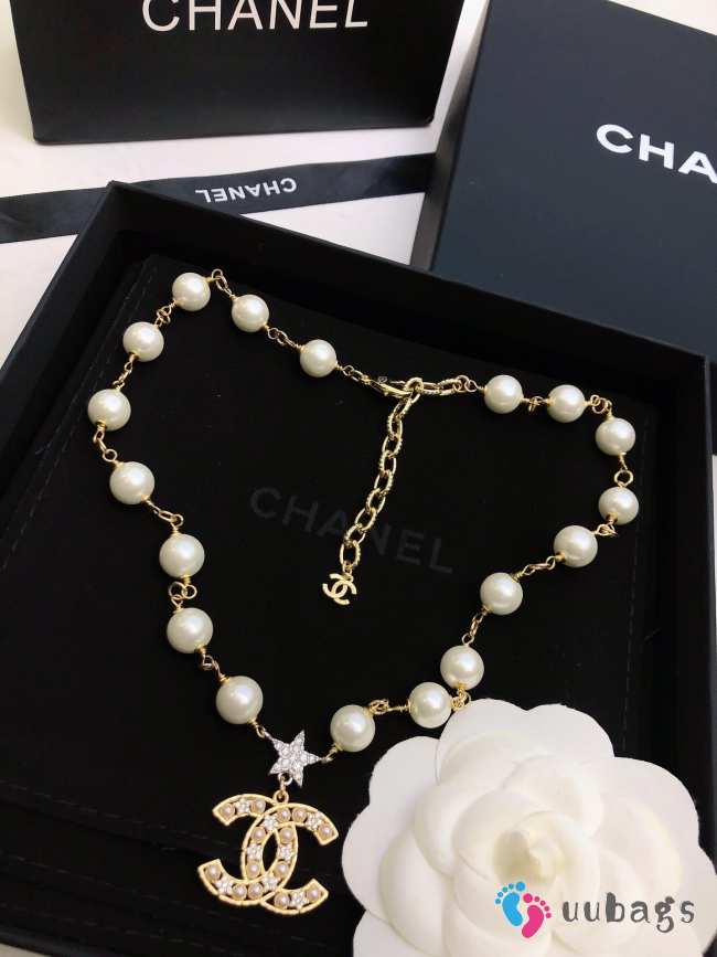 Uubags | Chanel Pearl Necklace 02 - 1