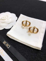 Uubags | Dior gold pearl earrings 01 - 6