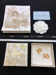 Uubags | Dior gold pearl earrings 01 - 2