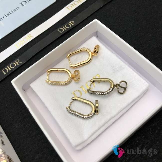 Uubags | Dior gold earrings - 1